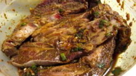 Рецепт маринада для ребрышек на гриле