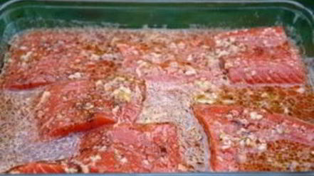 Рецепт маринада для рыбы на гриле