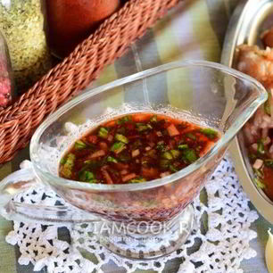 Рецепт Маринада для рыбы с красным вином и бальзамиком