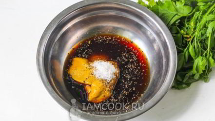 Рецепт маринада для рыбы с луком и горчицей