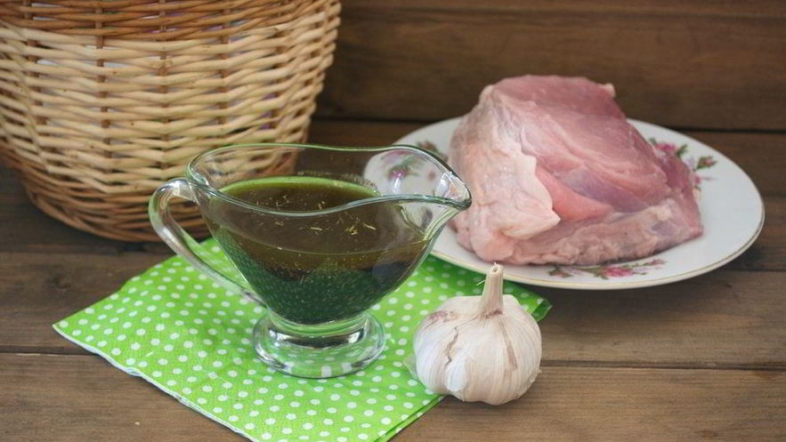 Рецепт маринада для свинины в духовке