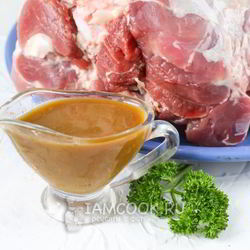 Рецепт Маринада для свиной рульки в духовке