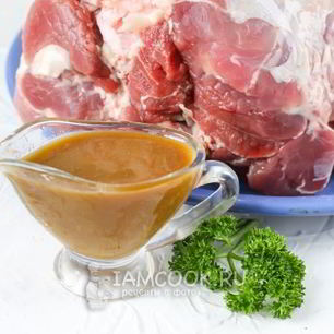 Рецепт Маринада для свиной рульки в духовке