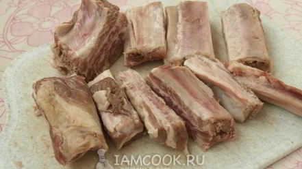 Рецепт маринада для свиных ребрышек