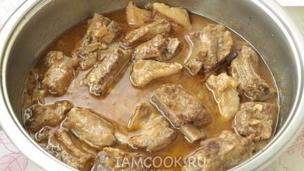 Рецепт маринада для свиных ребрышек