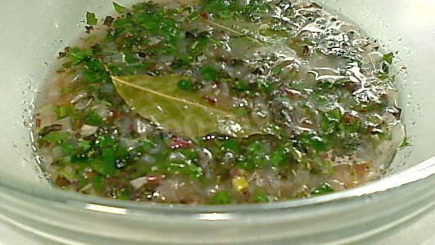 Рецепт маринада на белом вине для рыбы