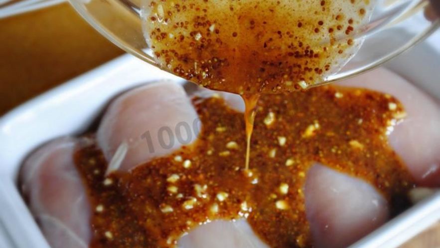 Рецепт медово горчичный маринад для курицы