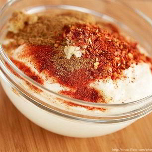 Рецепт Пряного йогуртового маринада с индийскими специями