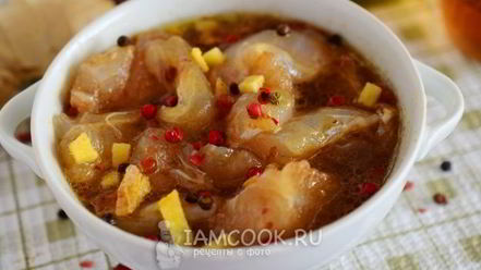 Рецепт винно-соевого маринад для рыбы