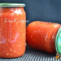 Острый томатный соус в мультиварке