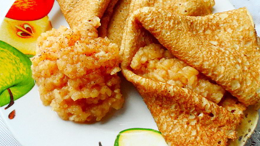 Рецепт сладкого соуса из яблок