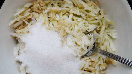 Рецепт сладкого соуса из яблок