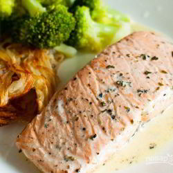 Рецепт Сливочного соуса к семге