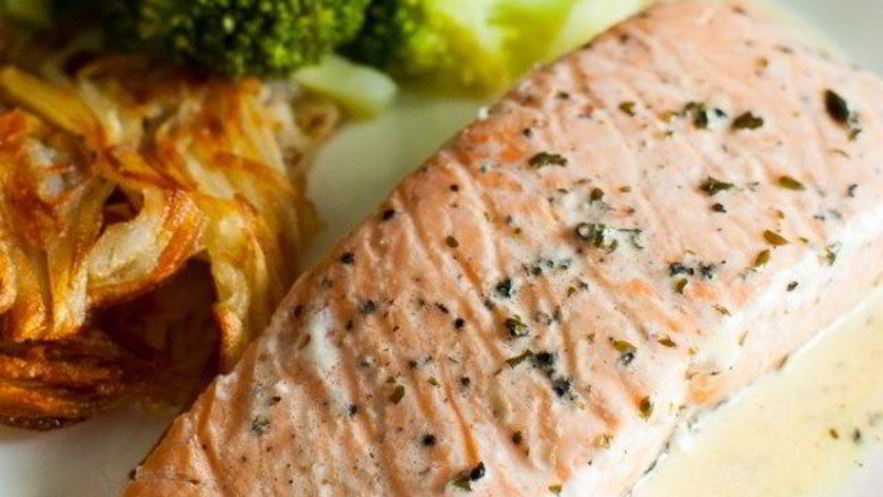 Рецепт сливочного соуса к семге