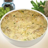 Сливочный соус с грибами к мясному блюду