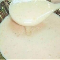 Рецепт Белого соуса бешамель на молоке с мукой