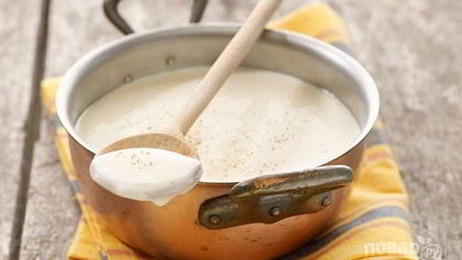 Рецепт Соуса Бешамель белый