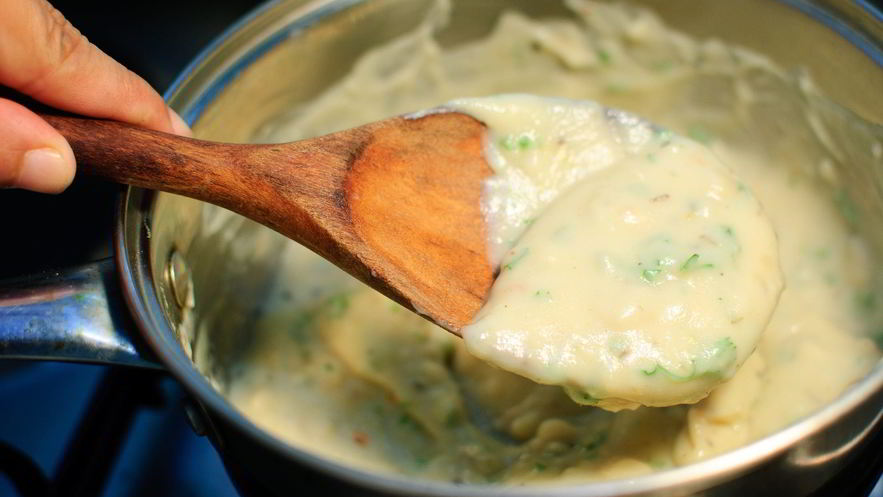 Рецепт вегетарианского бешамель