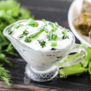 Рецепт Соуса для долмы