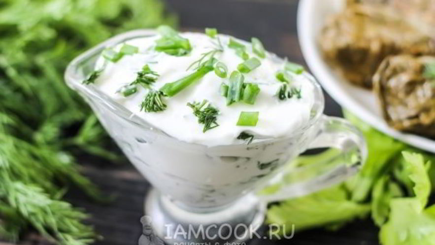 Рецепт соуса для долмы