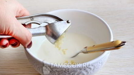 Рецепт соуса для мантов