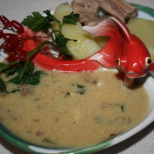 Рецепт Соуса из сухих грибов