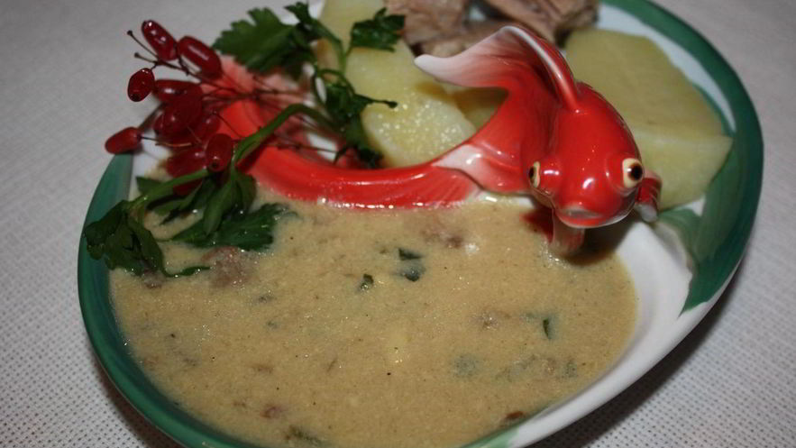 Рецепт соуса из сухих грибов