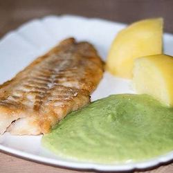 Рецепт Соуса к рыбе из брокколи и белого вина