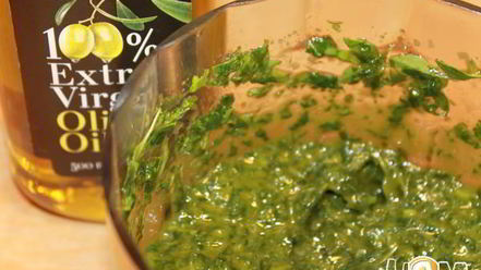 Рецепт чесночно-базиликового песто