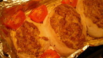 Рецепт куриного филе с соусом песто