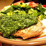 Рецепт Курицы с соусом песто