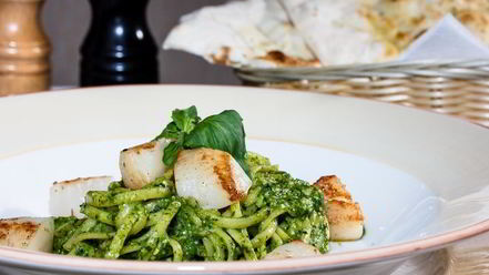 Рецепт лингвиней с соусом песто