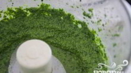 Рецепт пасты с соусом песто из капусты кале и грецких орехов