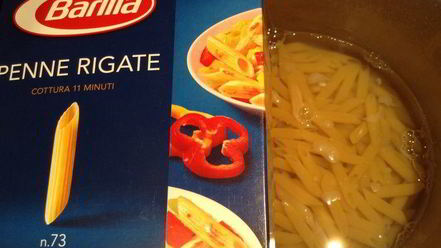 Рецепт пенне с соусом песто из руколы