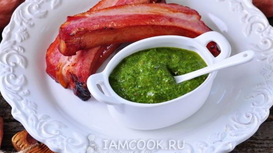 Рецепт песто из кинзы