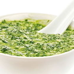 Рецепт Песто из корн-салата и руколы