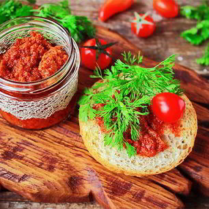 Рецепт Песто из вяленых томатов