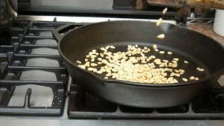 Рецепт песто на сковороде