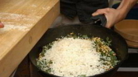 Рецепт песто на сковороде