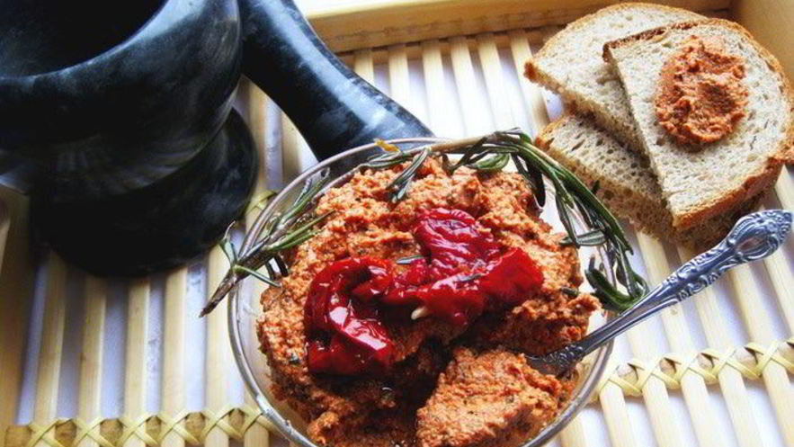 Рецепт песто с вялеными томатами