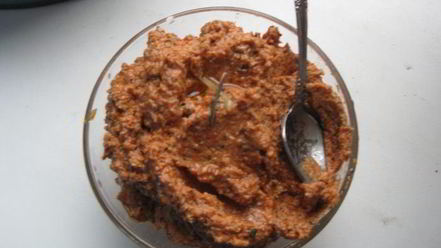 Рецепт песто с вялеными томатами