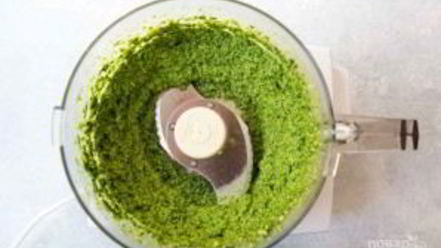 Рецепт соуса песто из кинзы