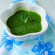 Рецепт Соуса Песто из петрушки и черемши