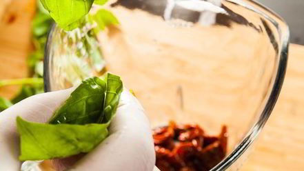 Рецепт соуса песто россо