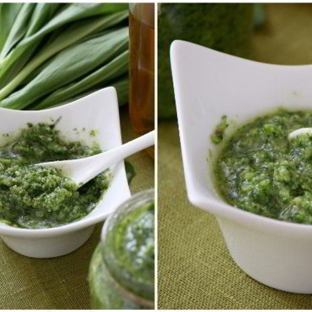 Рецепт Соуса песто с черемшой