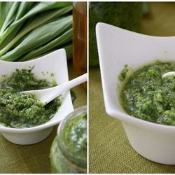 Рецепт Соуса песто с черемшой