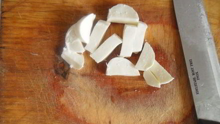 Рецепт спагетти с ветчиной, моцареллой под соусом песто