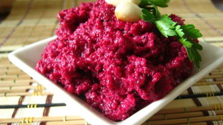 Рецепт свекольного песто