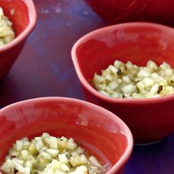 Рецепт Ананасовой сальсы к мясу