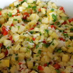 Рецепт Ананасовой сальсы